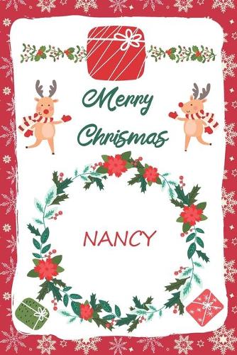 Merry Christmas Nancy Notebook