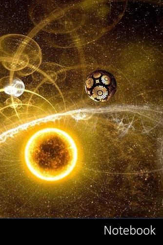 Notebook: Universo, Luce, Spazio, Cosmo taccuino / agenda / quaderno delle annotazioni / diario / libro di scrittura / carnet / zibaldone - 6 x 9 pollici (15,