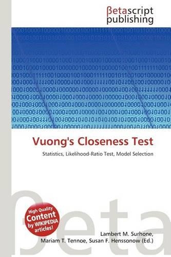 Vuong's Closeness Test: (English)