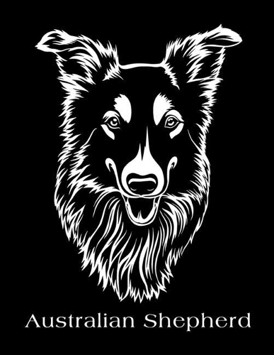 Australian Shepherd: Large Lined Journal 8.5 x 11