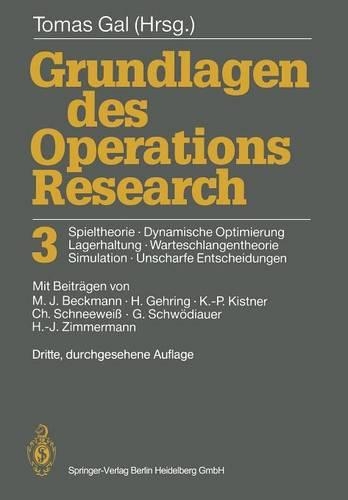 Grundlagen des Operations Research 3