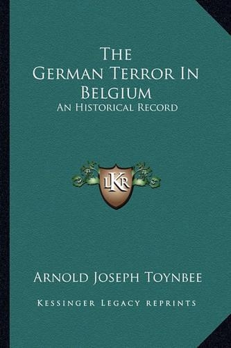 The German Terror In Belgium