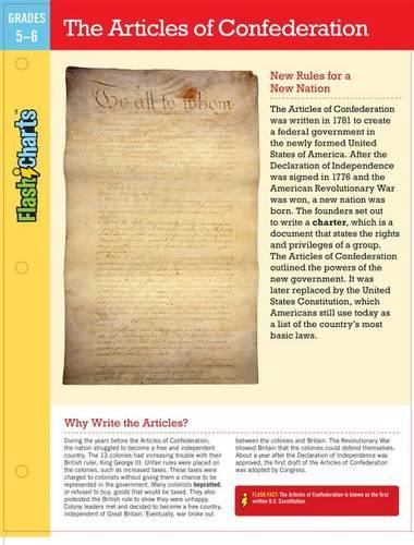 Articles of Confederation FlashCharts