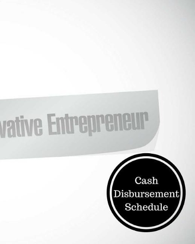 Cash Disbursement Schedule: Cash Disbursement Book