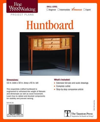 Fine Woodworking's Huntboard Plan