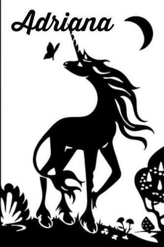 Adriana: Personalised Homework Book Notepad Notebook Composition and Journal Gratitude Diary