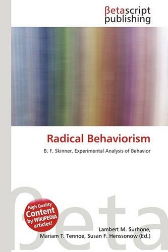 Radical Behaviorism: (English)