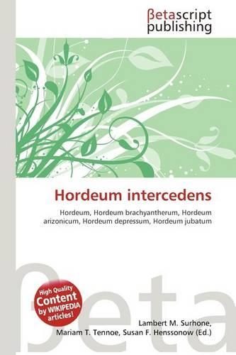 Hordeum Intercedens