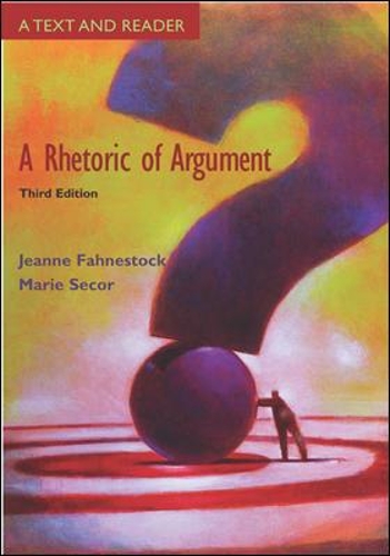 A Rhetoric of Argument: book alone