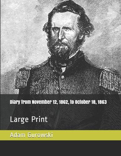 Diary from November 12, 1862, to October 18, 1863