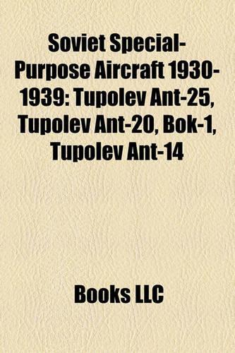 Soviet Special-Purpose Aircraft 1930-1939