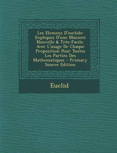 Les Elemens d'Euclide