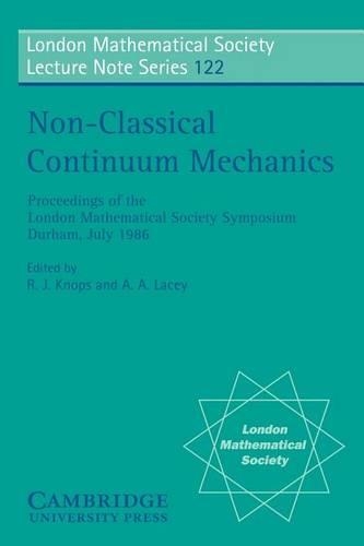 Non-Classical Continuum Mechanics