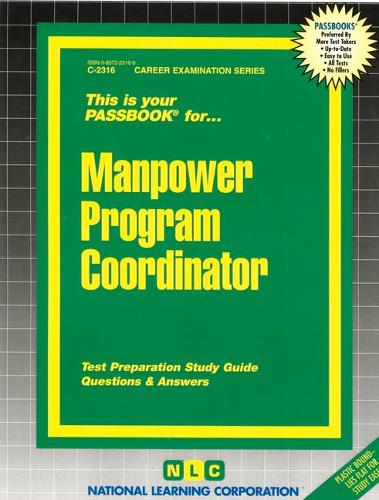 Manpower Program Coordinator: Passbooks Study Guide