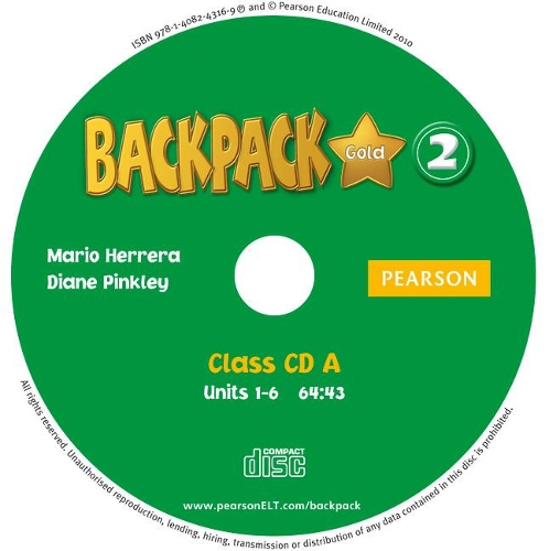 Backpack Gold 2 Class Audio CD New Edition: (Backpack)