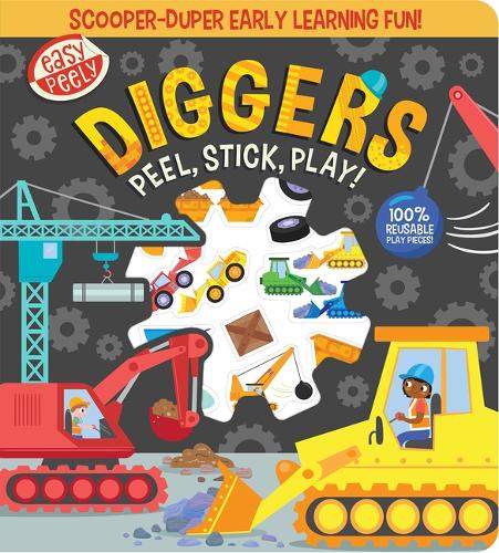 Easy Peely Diggers - Peel, Stick, Play!: (Easy Peely - Peel, Stick, Play!)