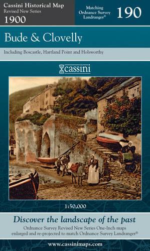 Bude and Clovelly: (Sheet 190 Cassini Revised New Series Historical Map)