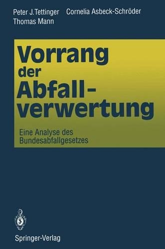 Vorrang Der Abfallverwertung