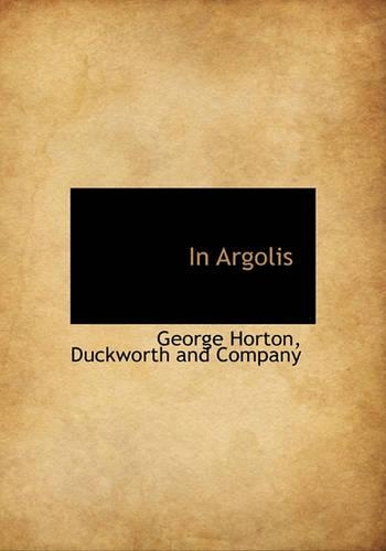 In Argolis: (English)