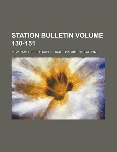 Station Bulletin Volume 130-151