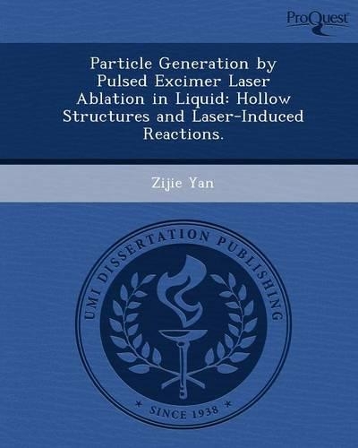 Particle Generation by Pulsed Excimer Laser Ablation in Liquid: Hollow Structures and Laser-Induced Reactions
