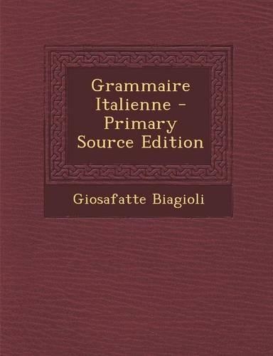 Grammaire Italienne