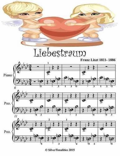 Liebestraum - Beginner Tots Piano Sheet Music
