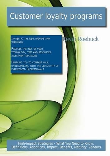 Customer Loyalty Programs