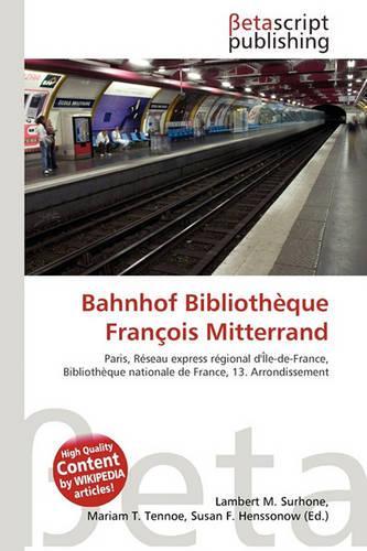 Bahnhof Bibliotheque Francois Mitterrand