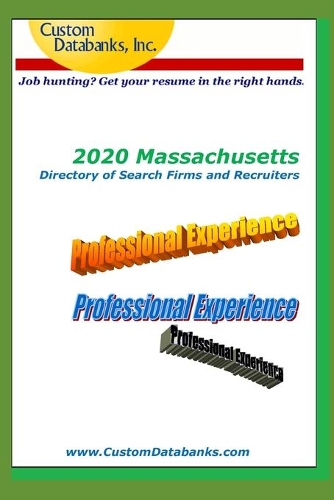 2020 Massachusetts Directory of Search Firms and Recruiters
