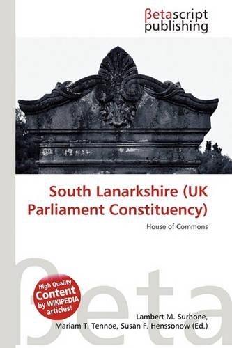South Lanarkshire (UK Parliament Constituency): (English)