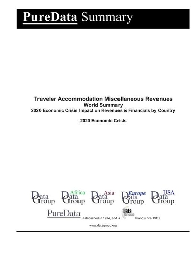 Traveler Accommodation Miscellaneous Revenues World Summary: 2020 Economic Crisis Impact on Revenues & Financials by Country(3217 Puredata World Summary)