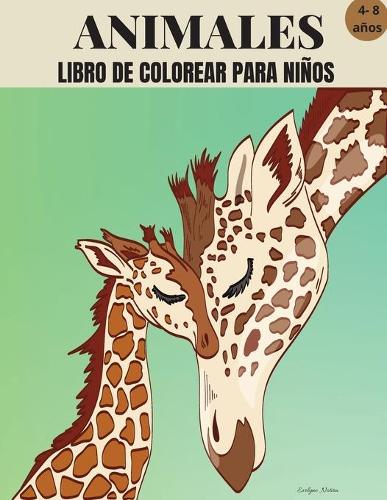 Animales Libro de Colorear para niños de 4 a 8 años