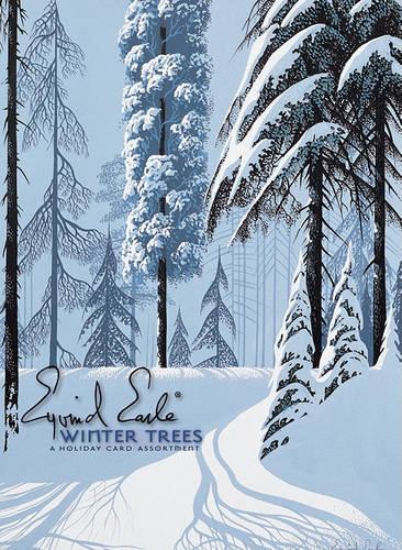 Eyvind Earle: Winter Trees Holiday Cards