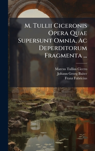 M. Tullii Ciceronis Opera Quae Supersunt Omnia, Ac Deperditorum Fragmenta ...