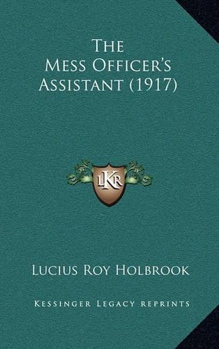 The Mess Officer's Assistant (1917)
