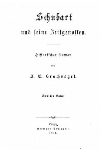 Schubart und seine Zeitgenossen. Historischer Roman