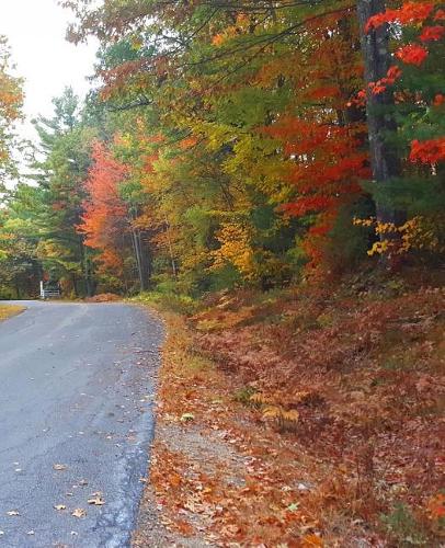 School Composition Book Country Road Rural Route 130 Pages