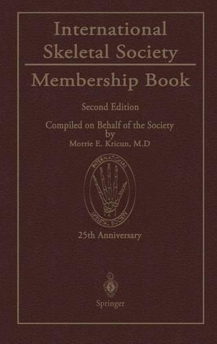 International Skeletal Society Membership Book