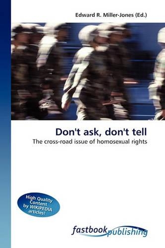 Don't Ask, Don't Tell: (English)