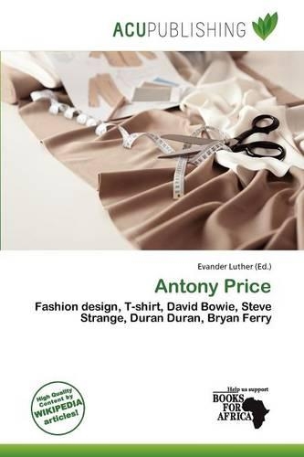 Antony Price: (English)
