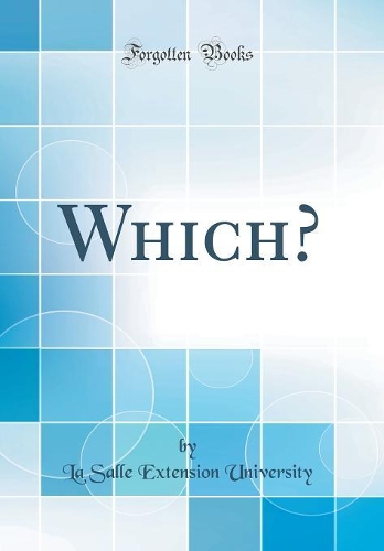 Which? (Classic Reprint)