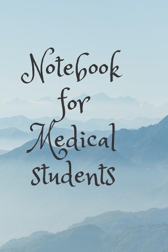 Blank Notebook For Medical Students