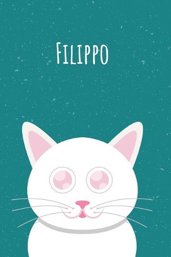 Filippo: Il mio taccuino personale, in modo che tutti conoscano il tuo nome - Quaderno - Libro per ragazzi - Blocco - Libro da scrivere o diario con il tuo n