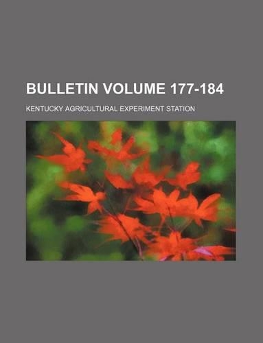 Bulletin Volume 177-184