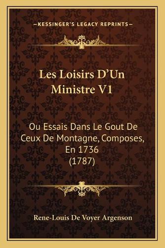 Les Loisirs D'Un Ministre V1