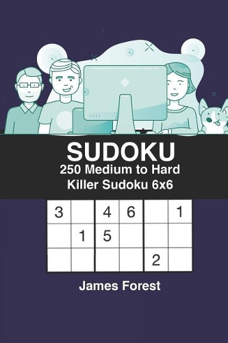 250 Medium to Hard Killer Sudoku 6x6