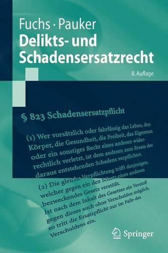 Delikts- Und Schadensersatzrecht