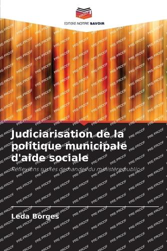 Judiciarisation de la politique municipale d'aide sociale
