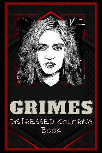 Grimes Distressed Coloring Book: Artistic Adult Coloring Book